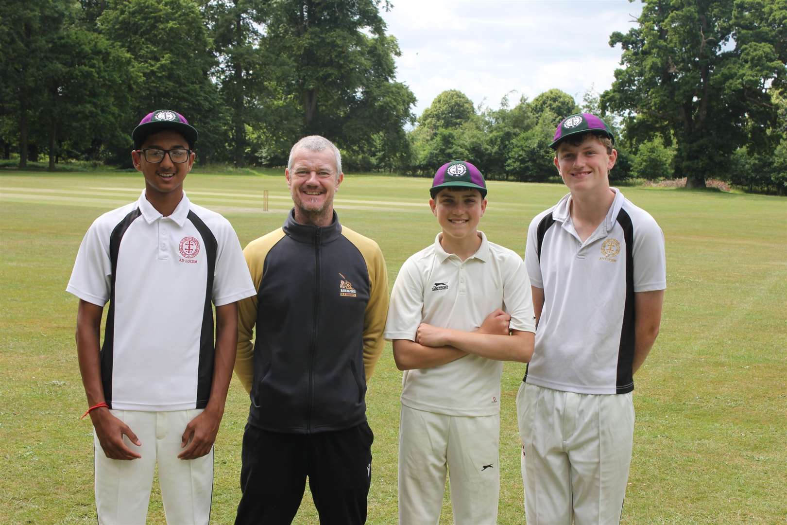 From left: Soorya Anbumurasoli, Toby Radford, Ben Lawson and Leo Clarke
