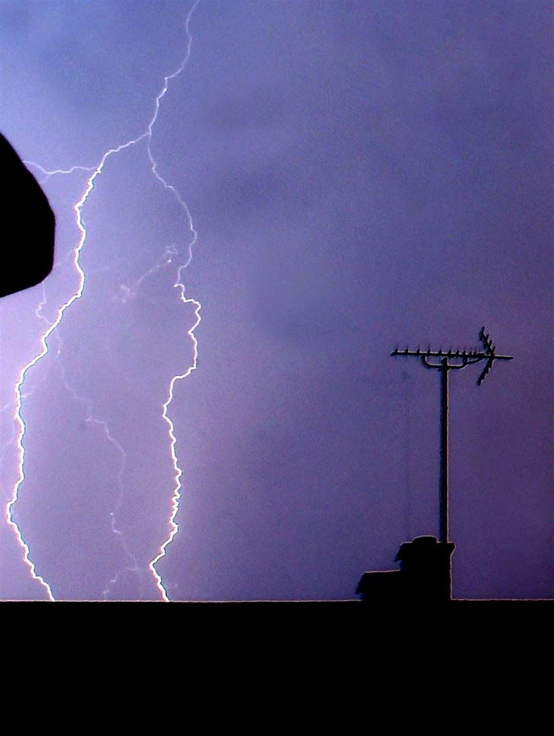 Thunderstorms in Newbury September 15, 2016