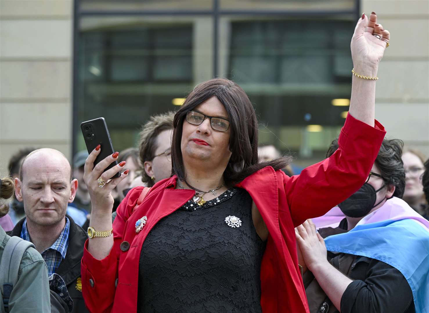 44-year-old Katelyn Collins said she found the ruling ‘shocking’ (Lesley Martin/PA)