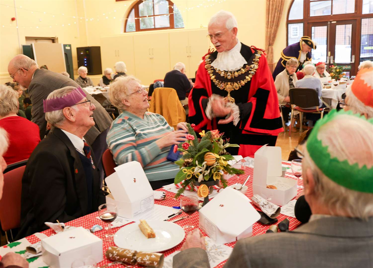 Newbury mayor’s Christmas tea party 2024