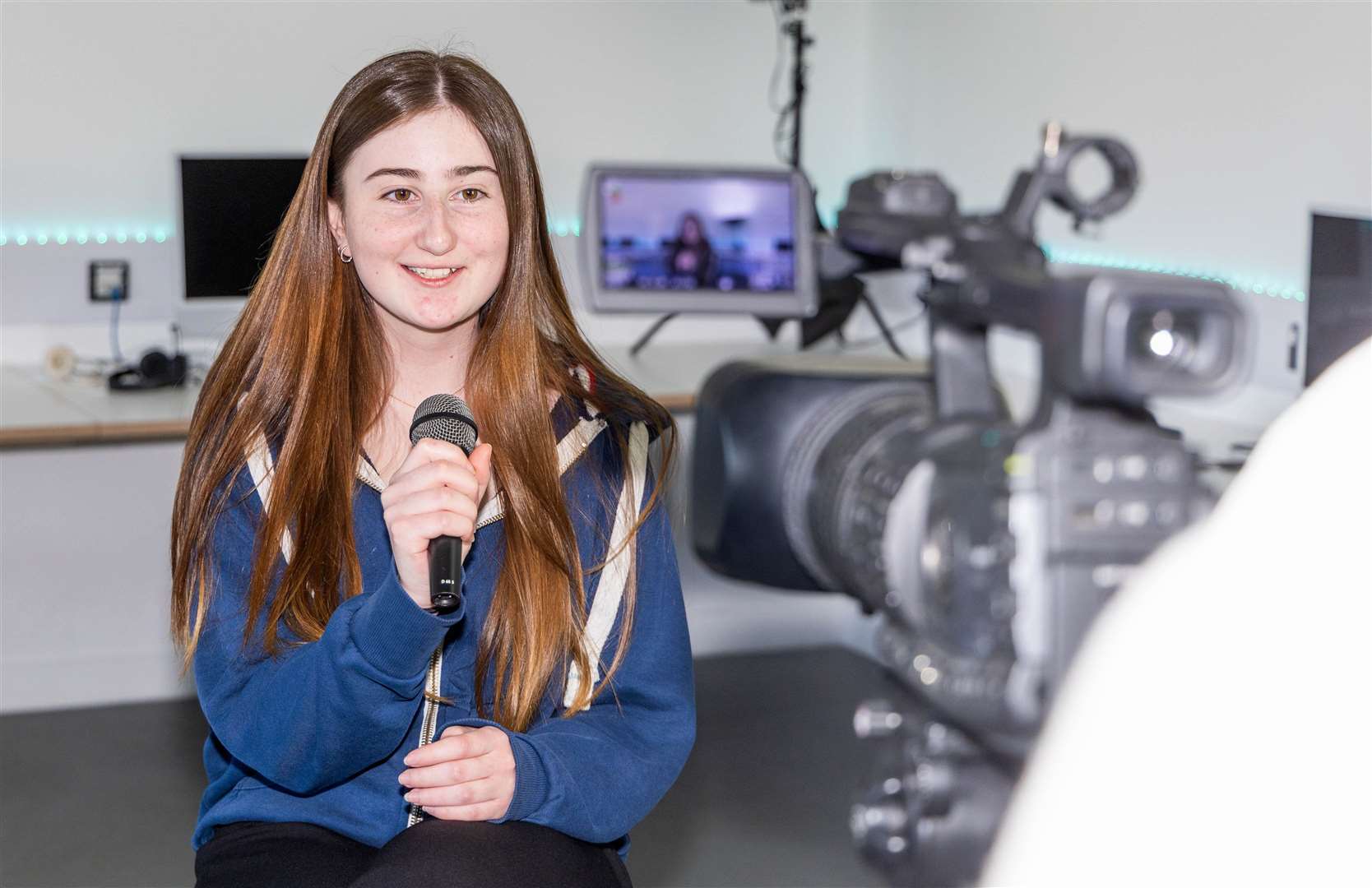 Year 12 media student Jess hopes her T-Level studies will help her realise her ambition of working as a set designer