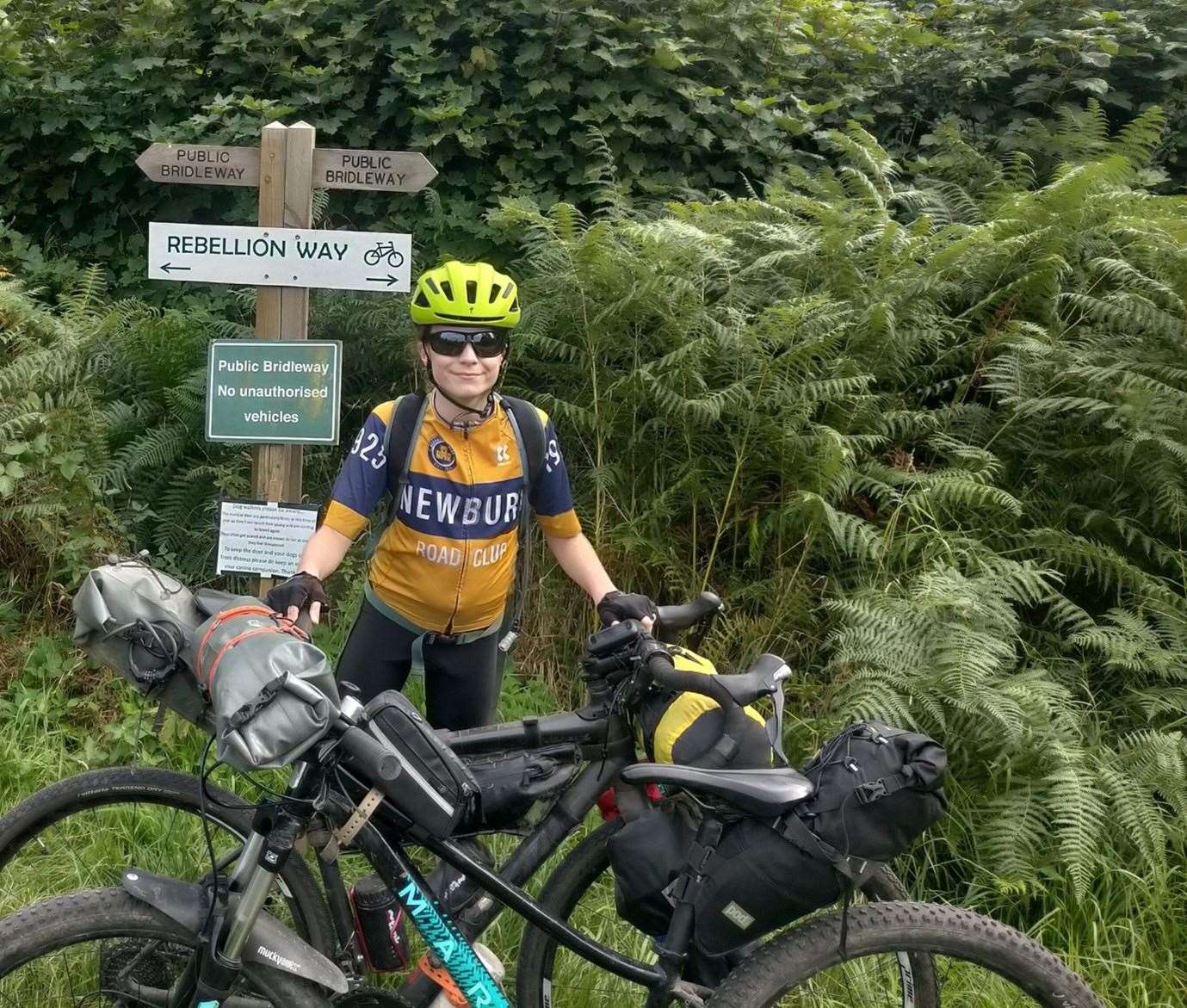 Frank Edwards conquered the 350km Rebellion Way