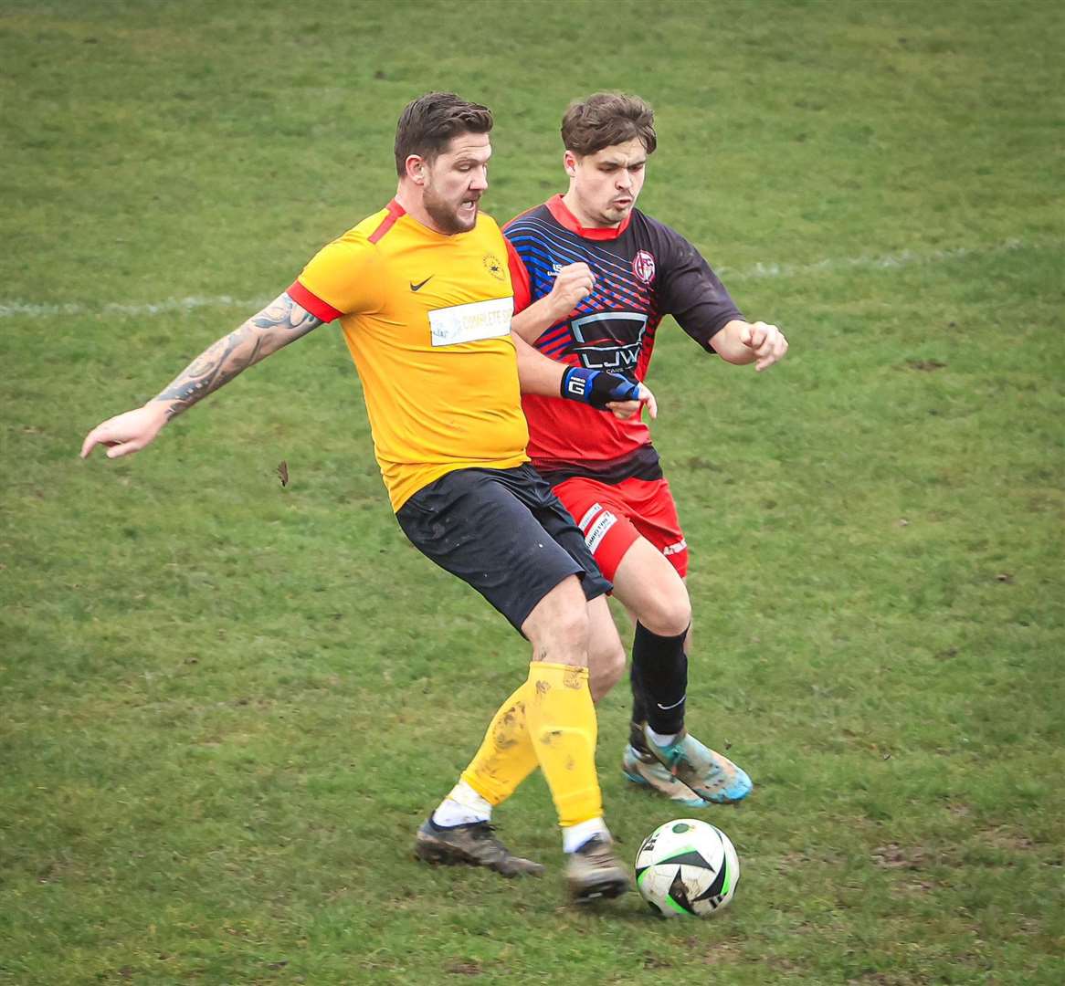 Kingsclere beat AFC Aldermaston in Newbury Sunday League - Photo: Wilf Springer