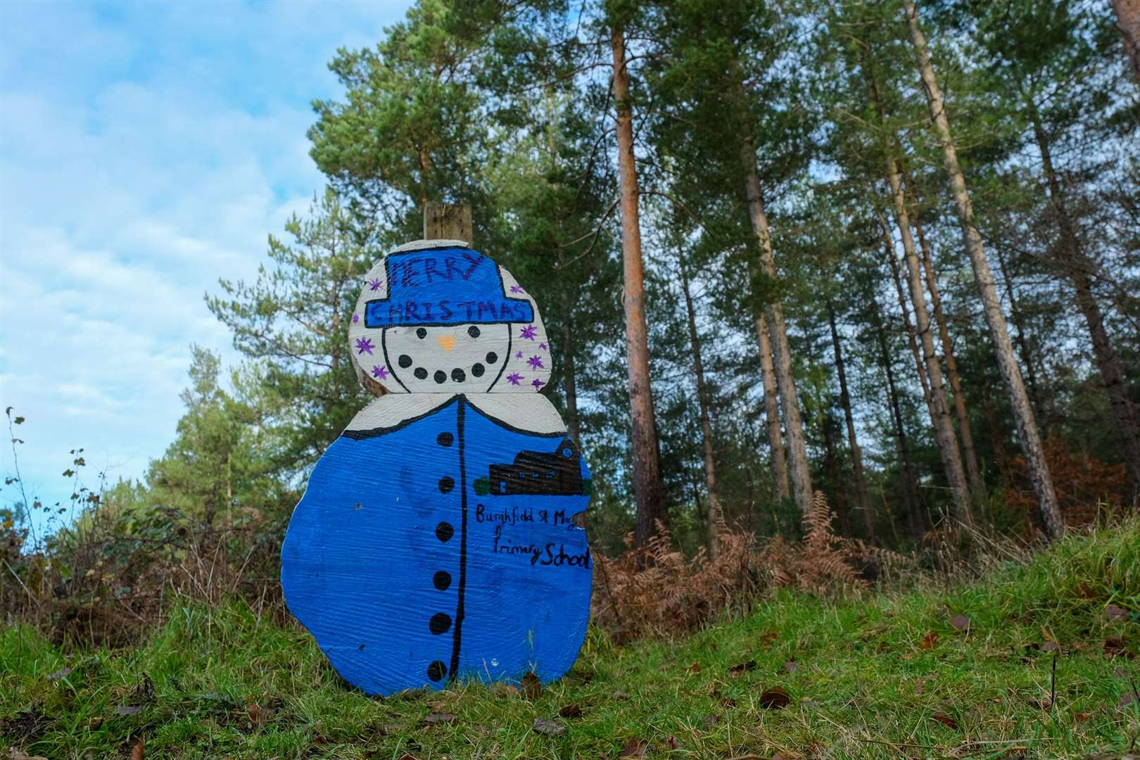 Snowman by Year 4 from St Mary's Primary School, Burghfield