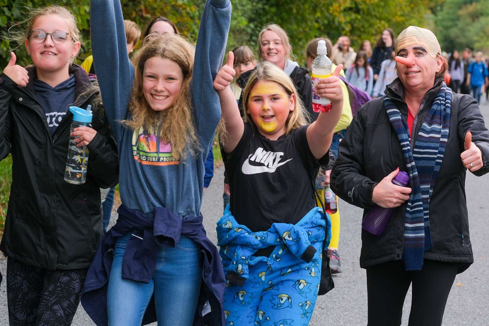 The Downs School charity walk.