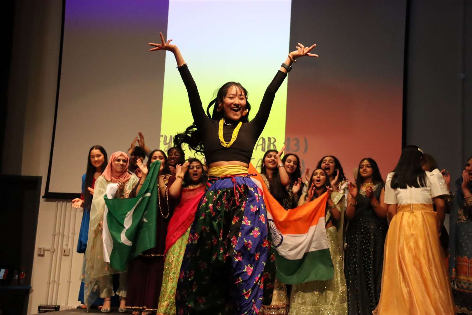 Photos from performances at Little Heath's cultural appreciation evening, credit: Little Heath School
