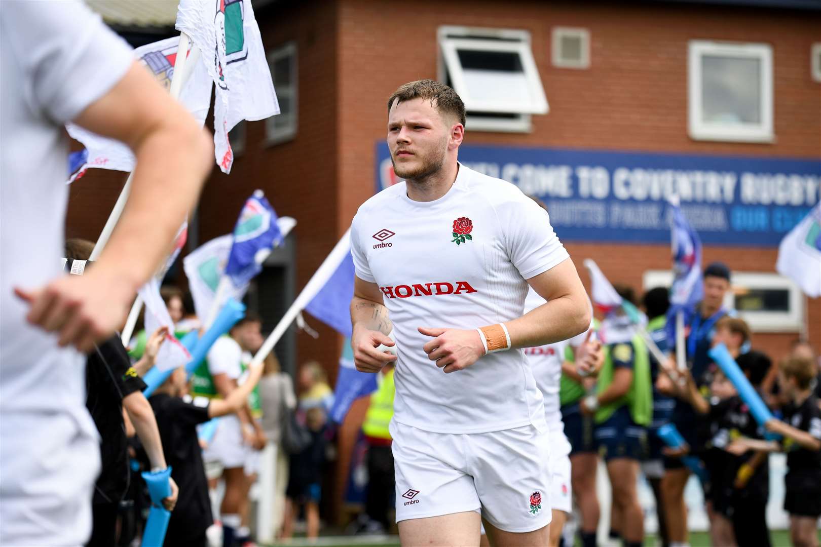 Ollie Allan on England duty in Coventry - Photo: RFU Collection via JMP UK