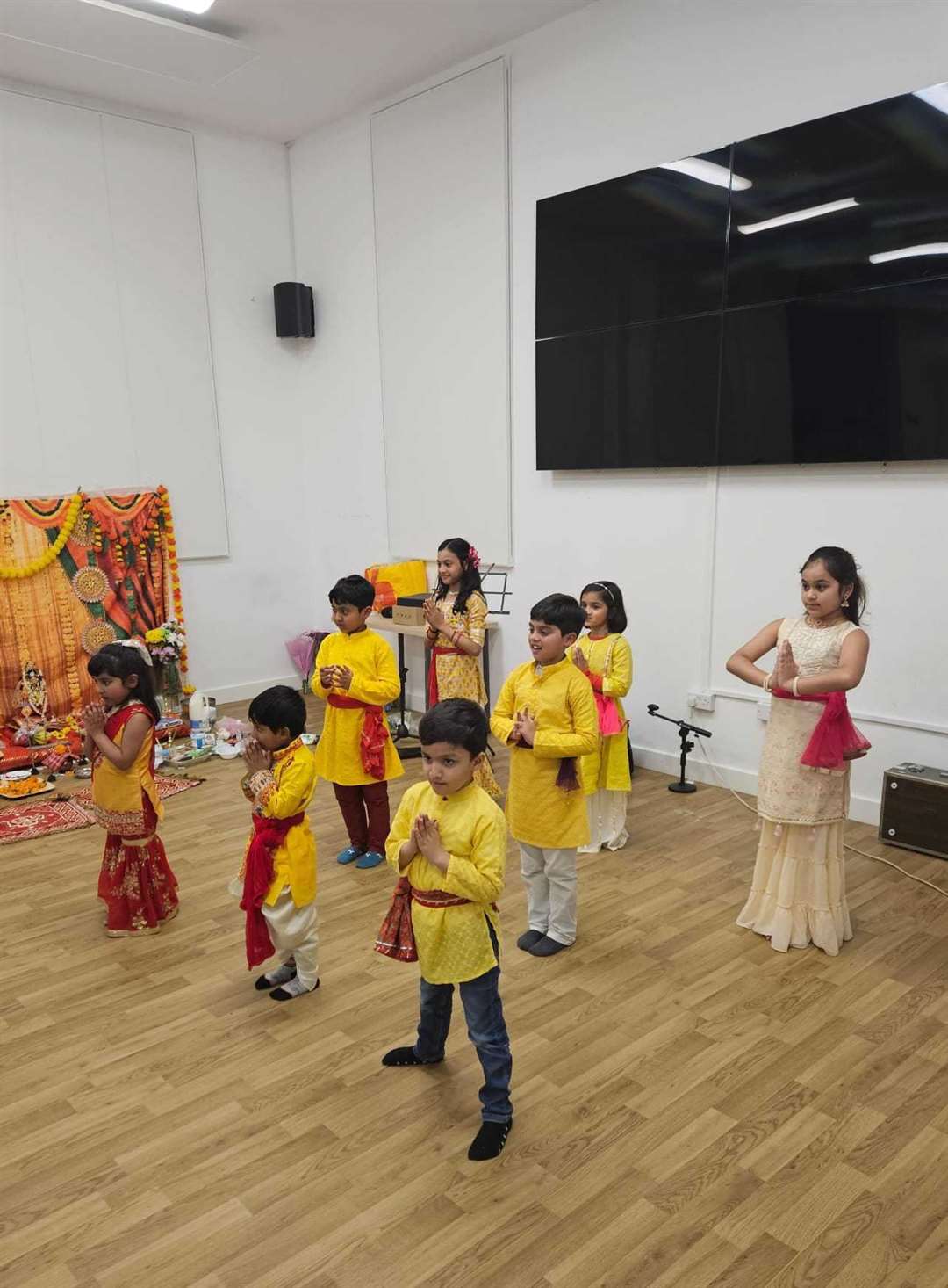 Newbury’s Hindu community celebrates Saraswati Pooja at the Waterside Youth and Community Centre on Sunday, February 2