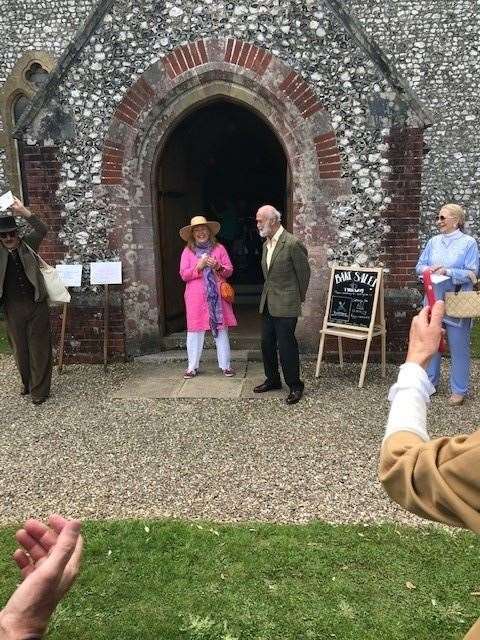 Prince and Princess Michael of Kent opened the event