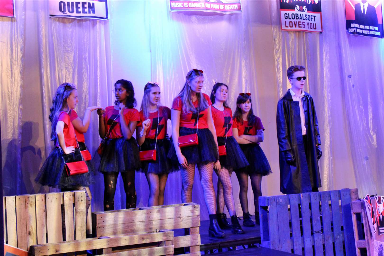 'We Will Rock You' at Kennet School