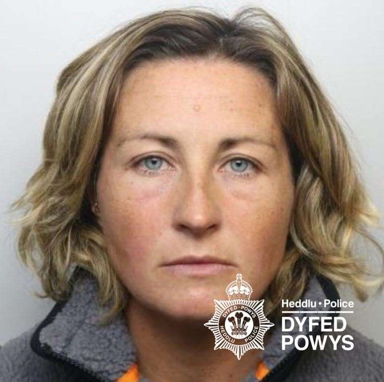 Nerys Bethan Lloyd was jailed at Swansea Crown Court for 10 years and six months (Dyfed Powys Police/PA)