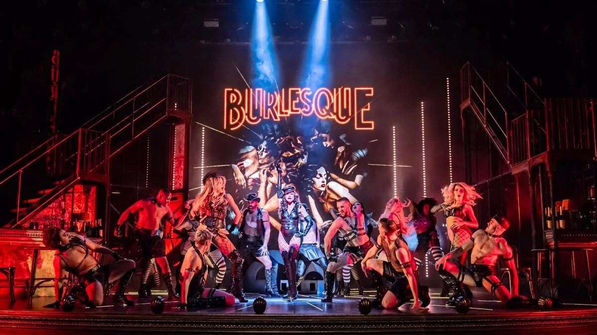 American Idol’s Todrick Hall stars in Burlesque the Musical. Picture: Johan Persson