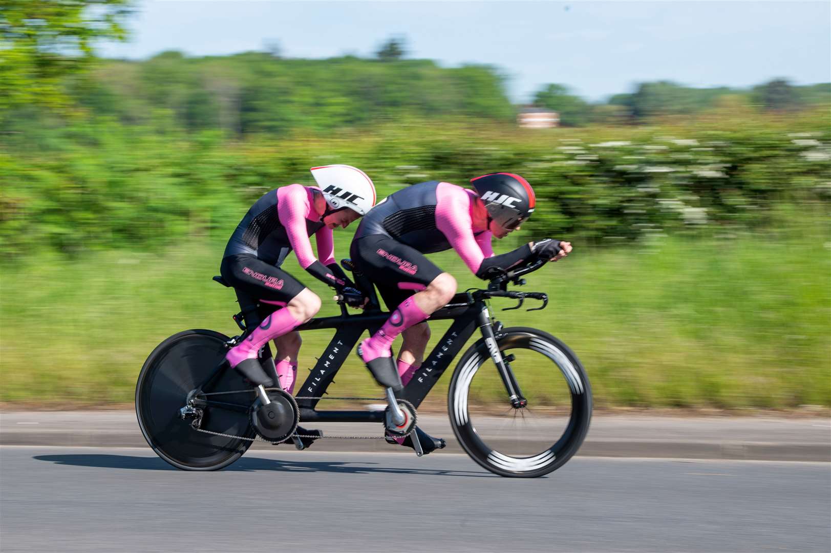 Ian Greenstreet and Rachael Elliot – fastest tandem