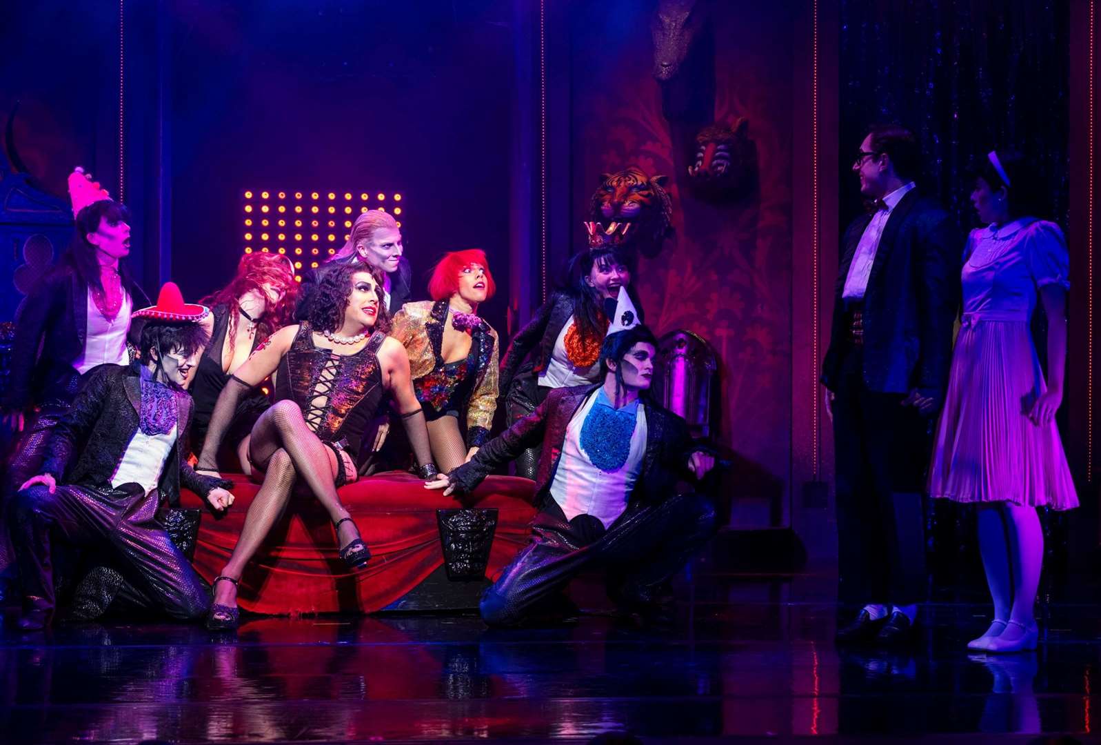 Adam Strong (Frank n Furter) Photo credit David Freeman