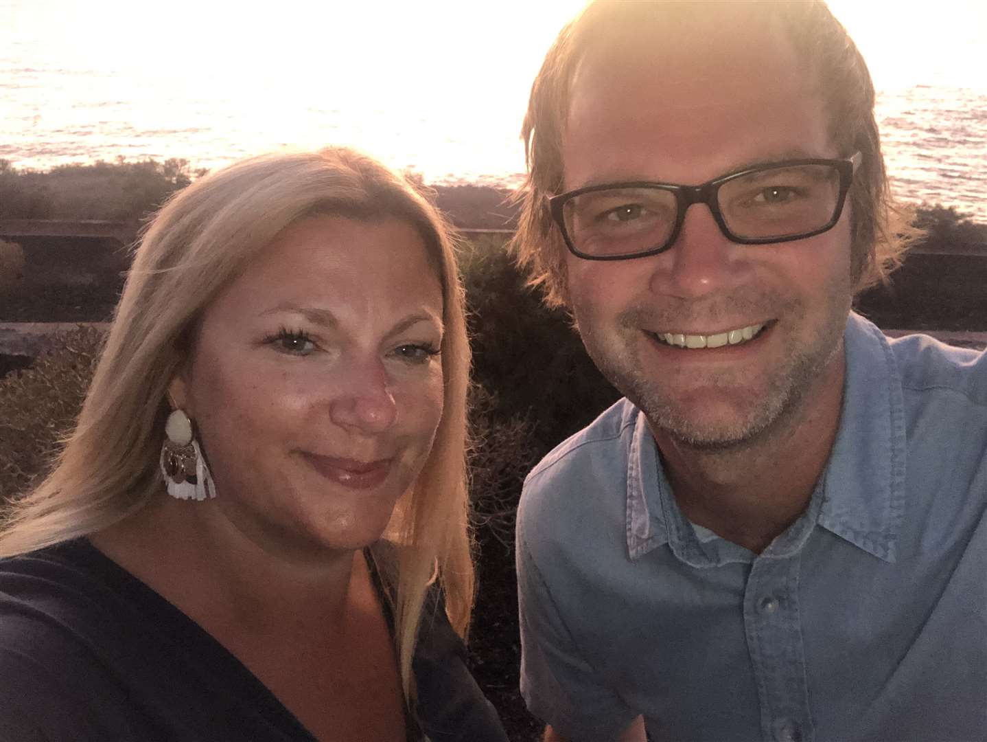 Laura Kendrick with her husband. Picture by: Laura Kendrick. (54873808)