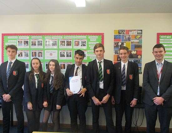 Pupils from The Downs School on the Generation STEM programme