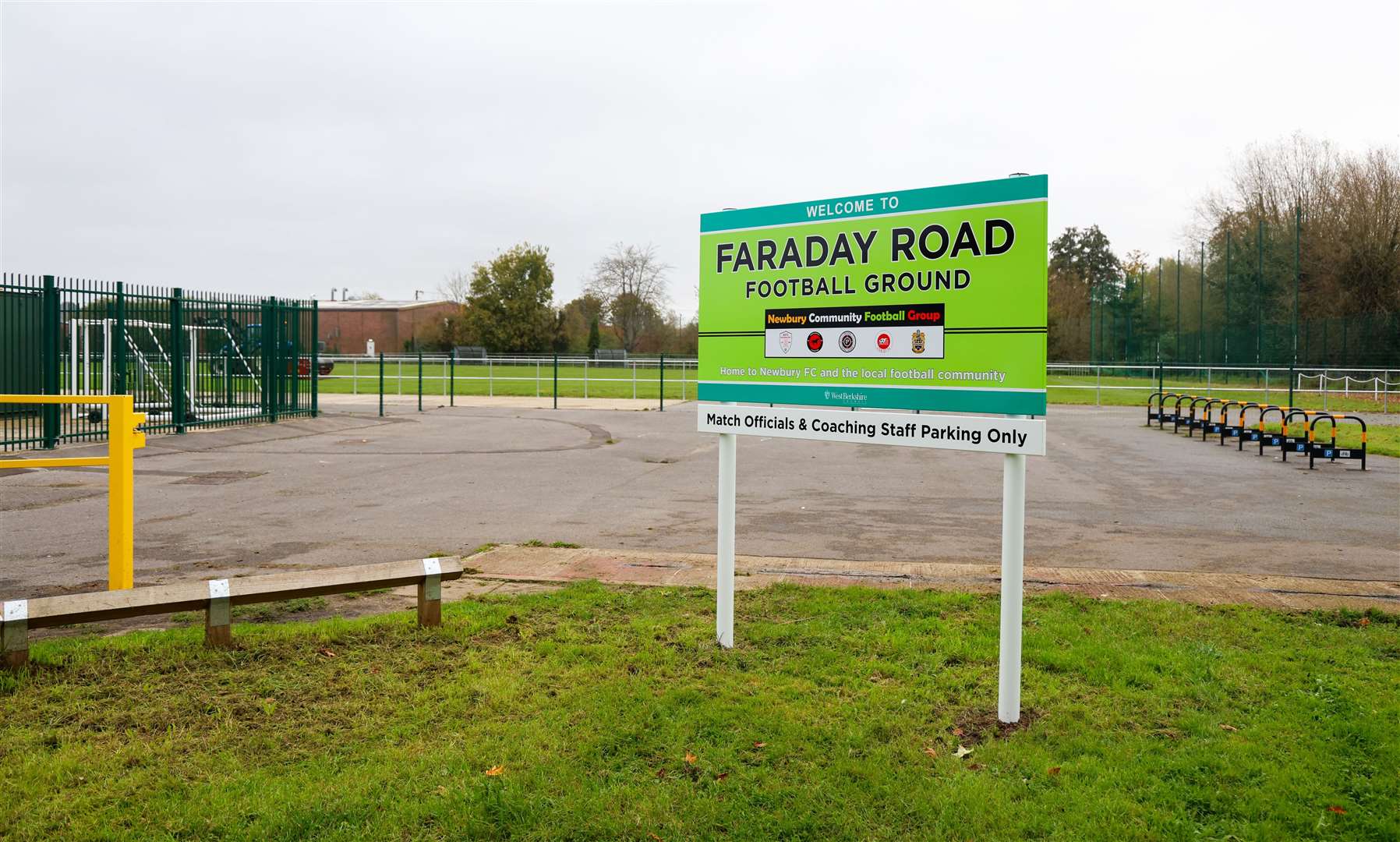 The Faraday Road home of Newbury FC