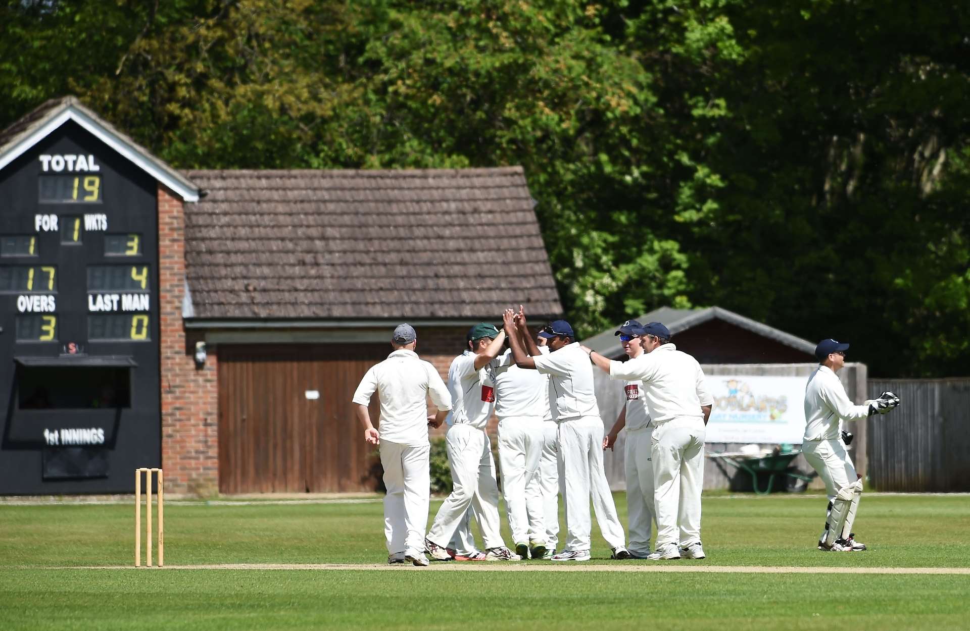 Falkland celebrate a early success on Saturday