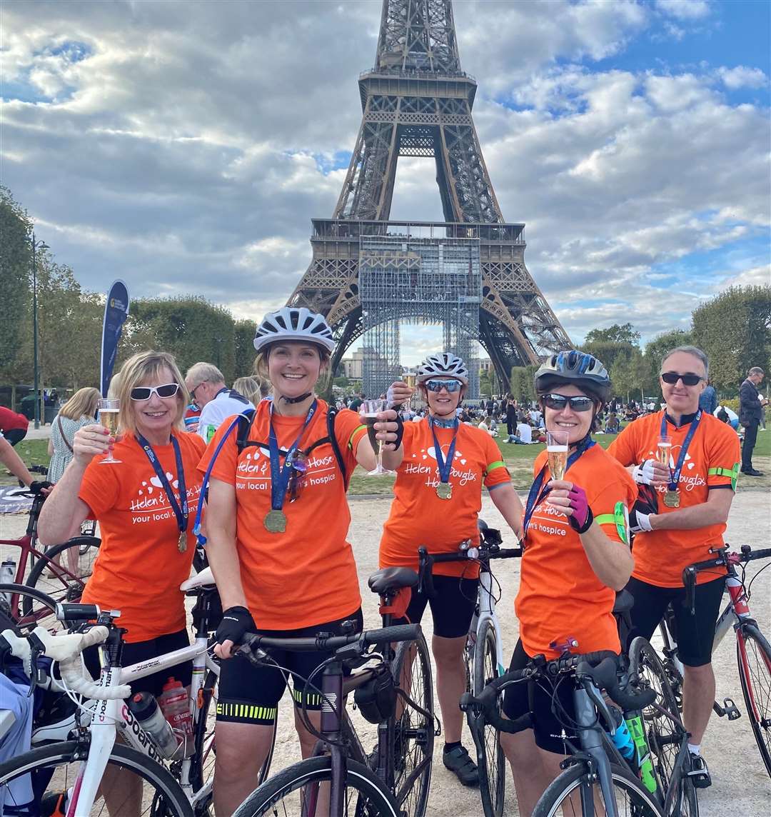 From left to right: Janet Carruzzo, Theresa Fleetwood, Claire Trow-Smith, Sian Boston and Adrian Green.