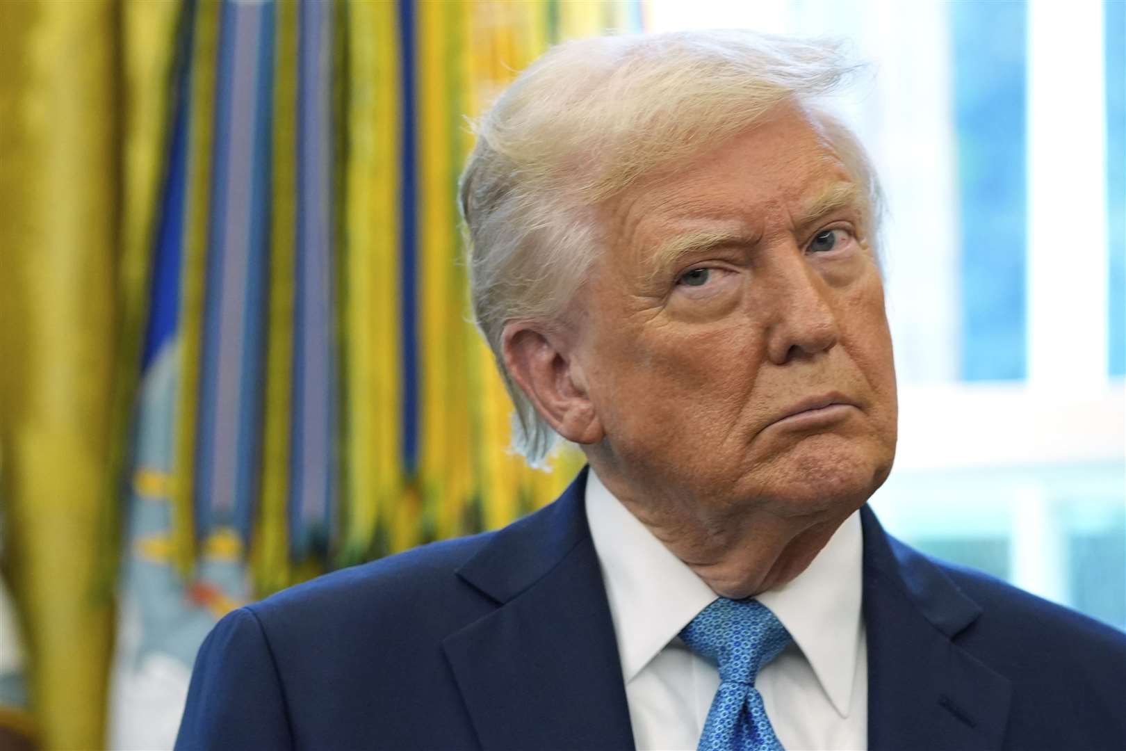 Donald Trump suggested he is hopeful the warring parties ‘will make a deal this week’ (Alex Brandon/AP)