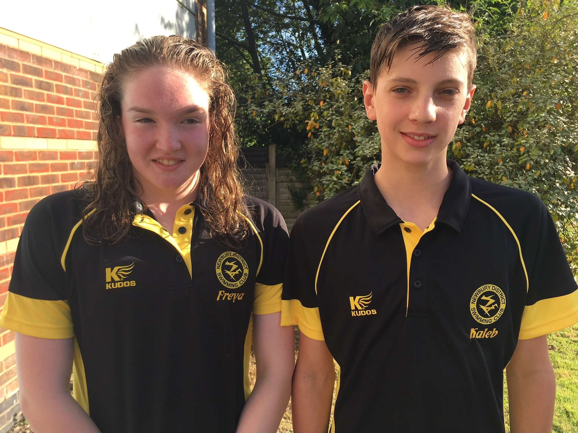 Freya Barlow and Kaleb Fox-Jones