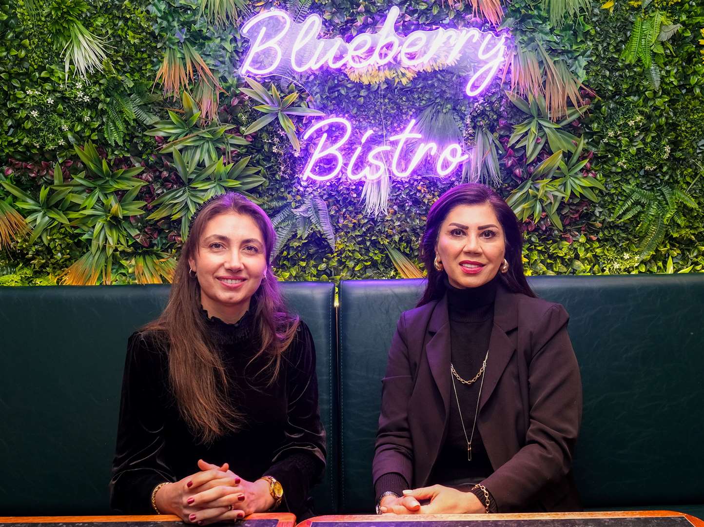 Friends and business partners Nilgun Demirkiran and Emel Keles