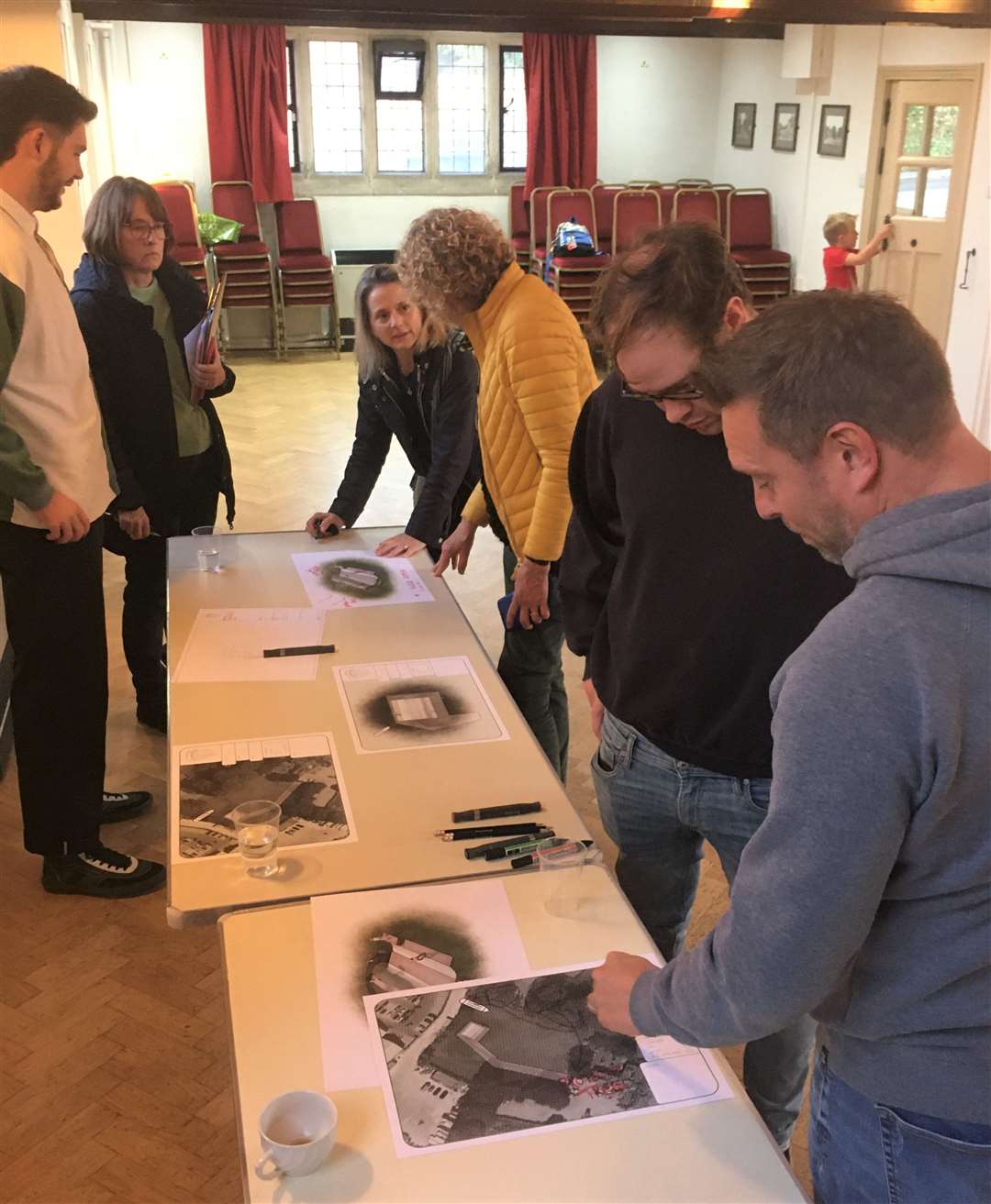 Public consultation held at Aldermaston Village Hall on Friday, November 4