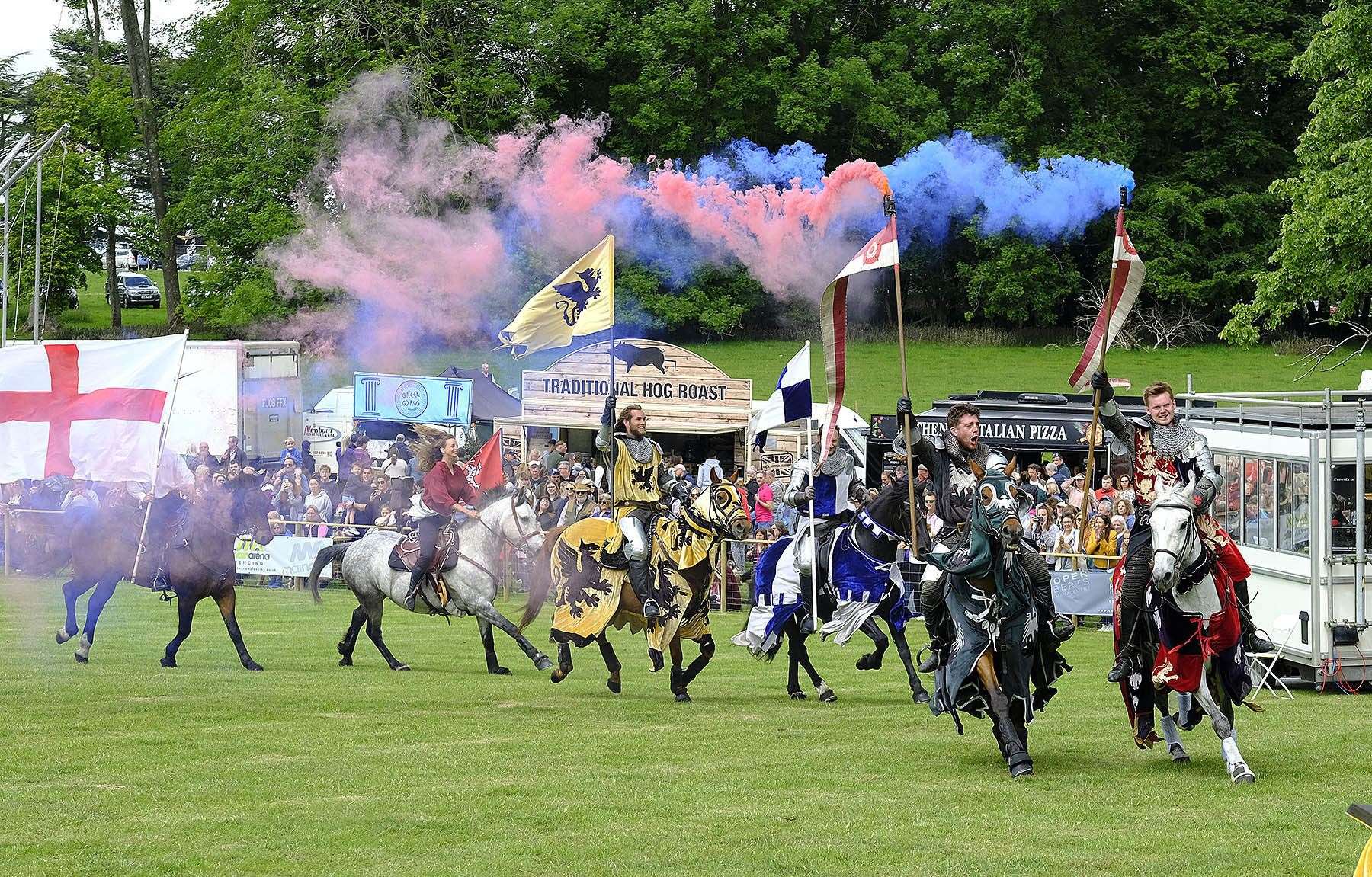 The Knights of Middle England take the applause