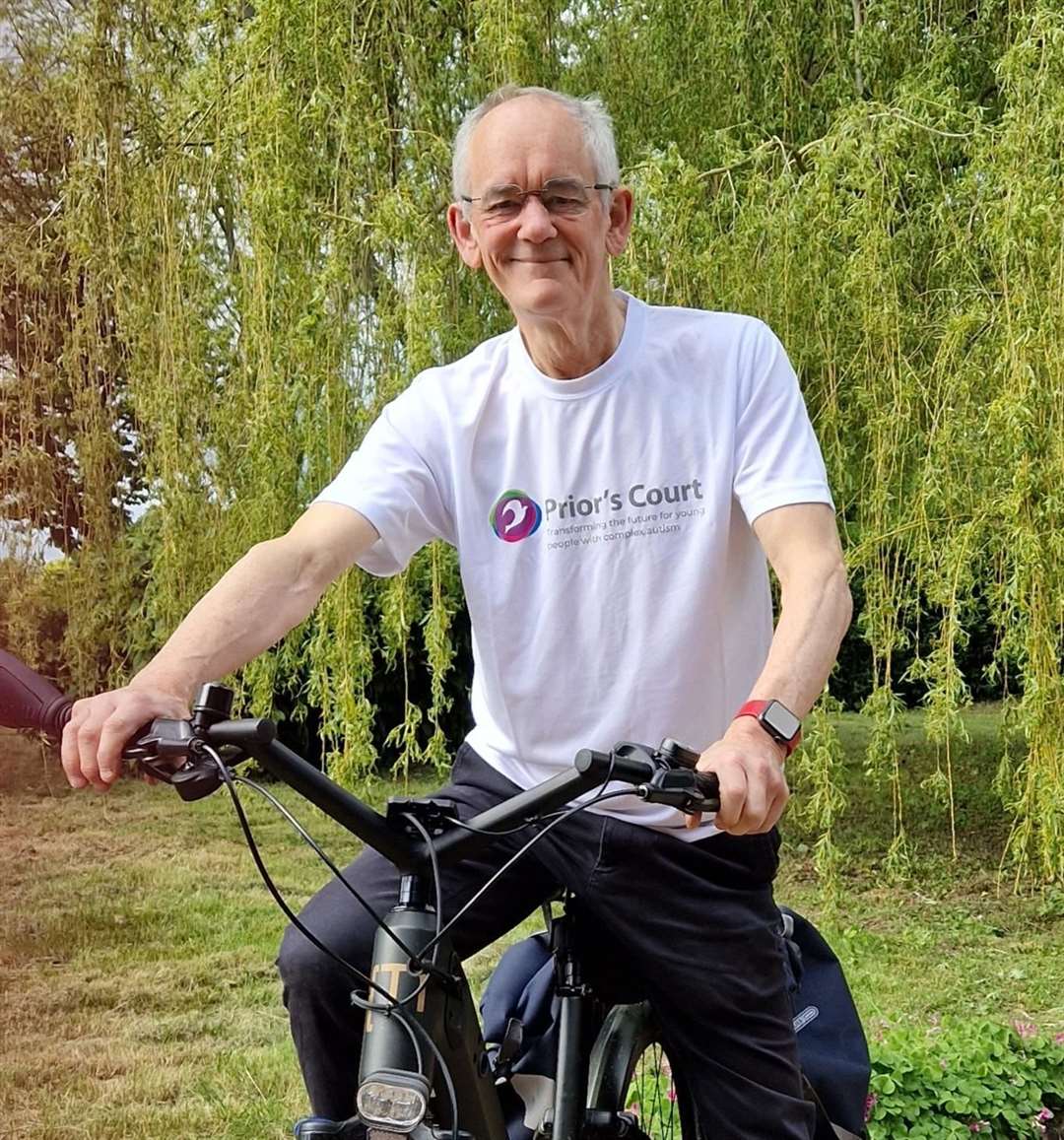 Phil White, ready to ride
