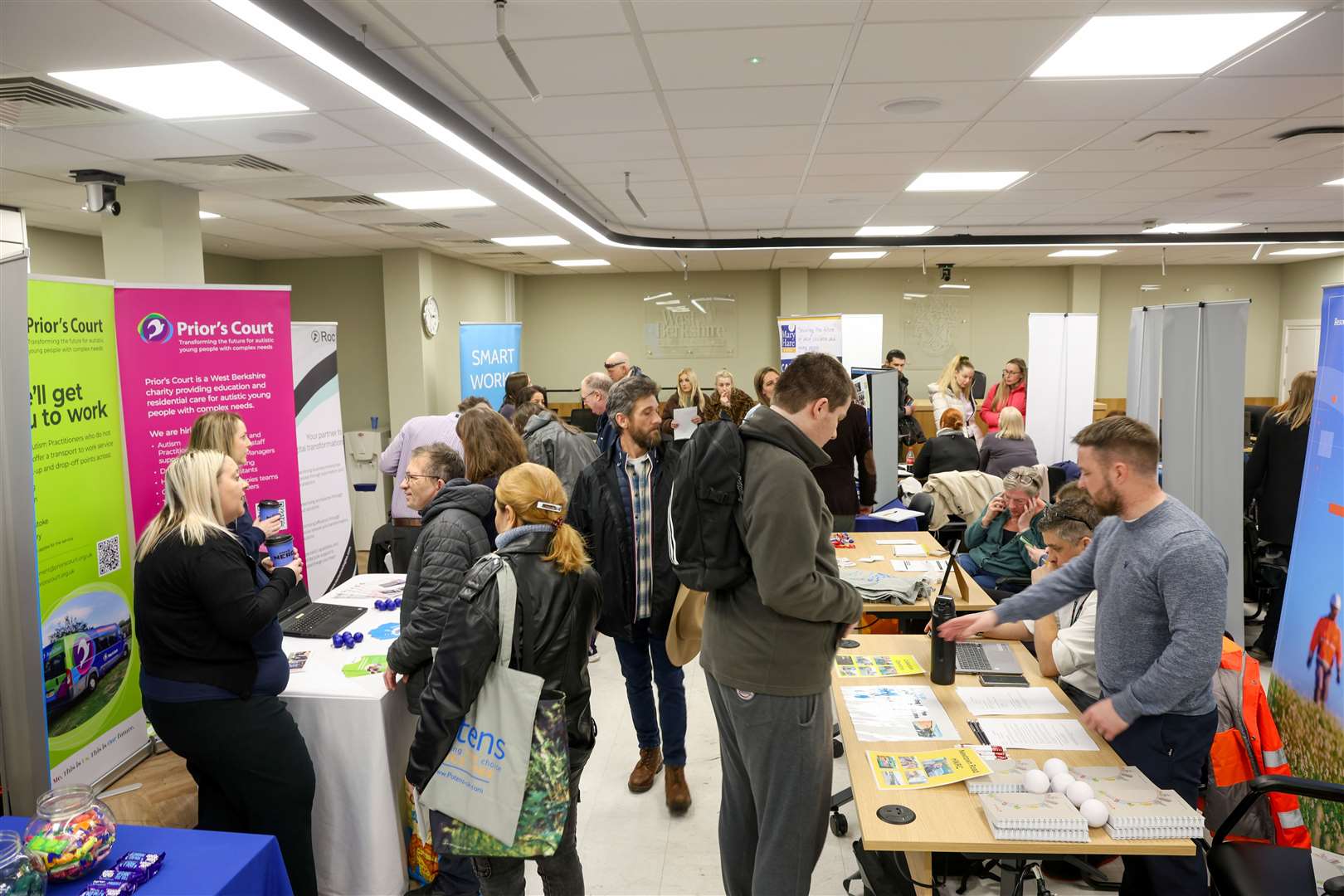 Lee Dillon Careers Fair at WBC offices
