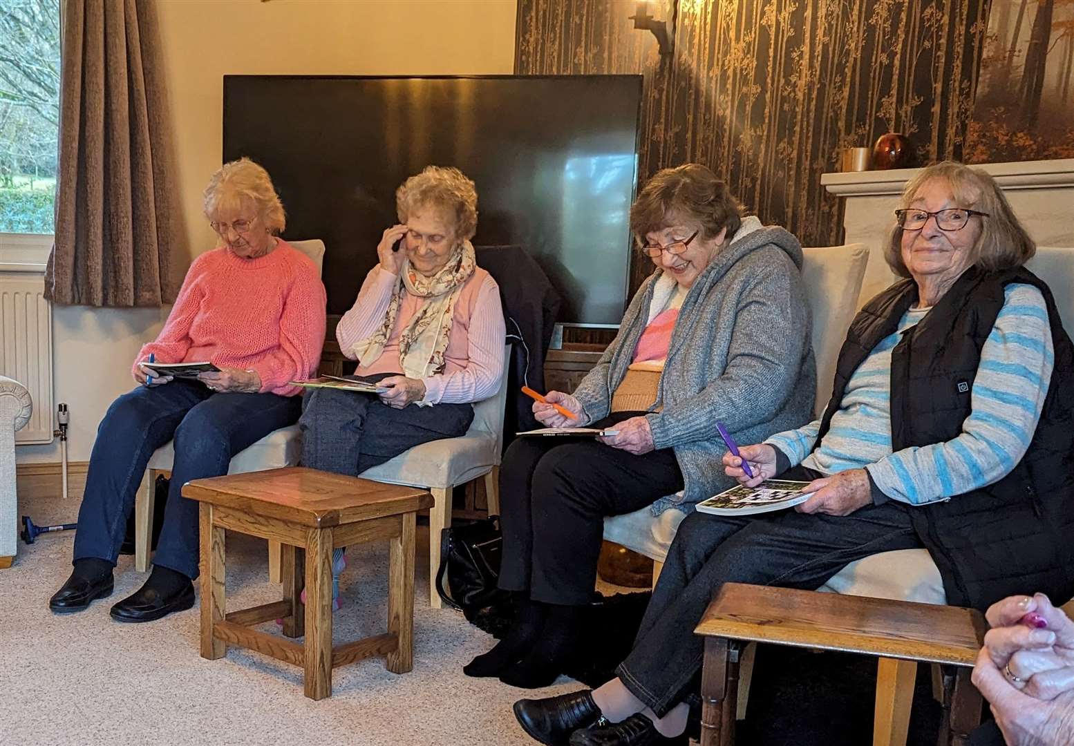 Members enjoying a natter over a cup of tea, picture: Sarah Jones