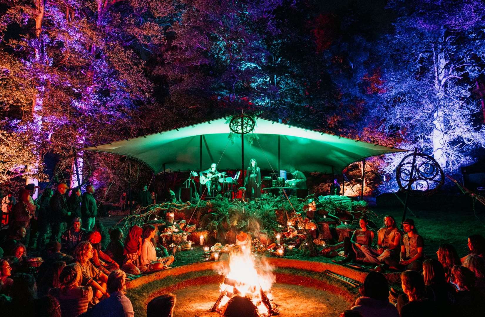The Fireside Sessions featuring Nitin Sawhney at Equinox At Wasing Photo: Samuel George @Wasing1759