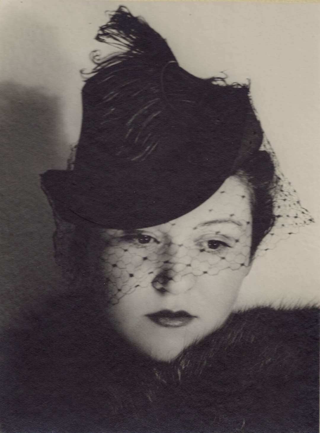 Pammy in her modelling days
