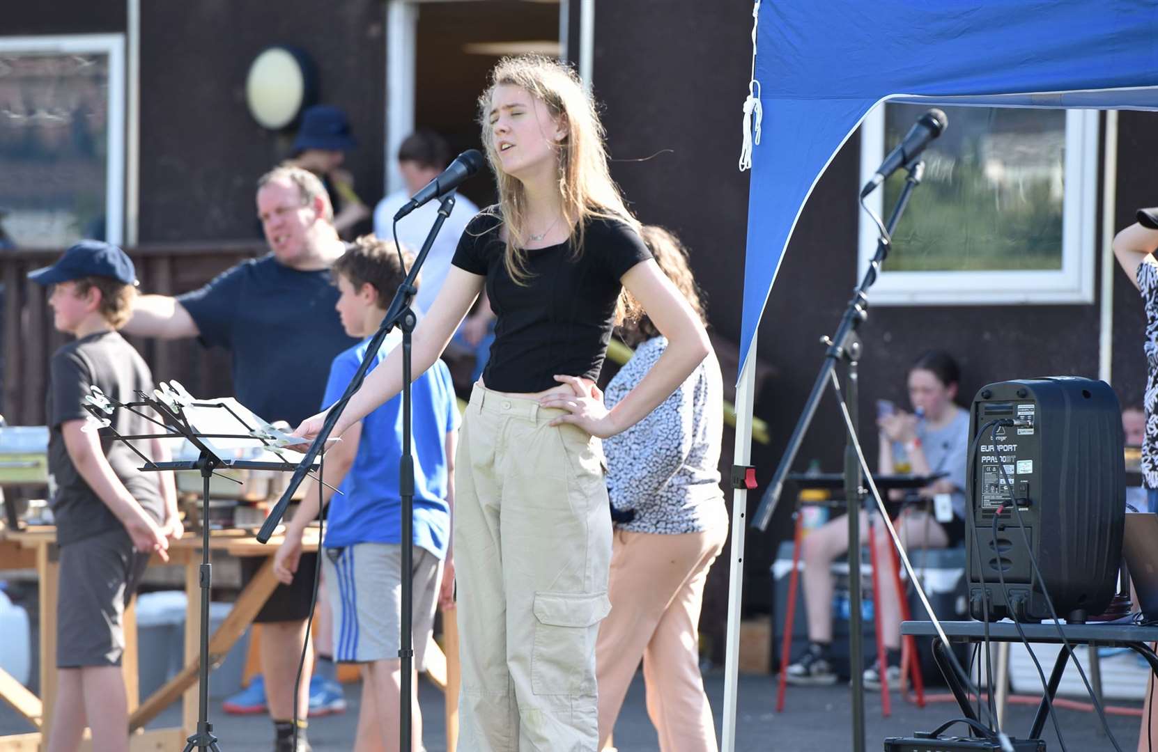 The Downs School choir perform at Summer Fete
