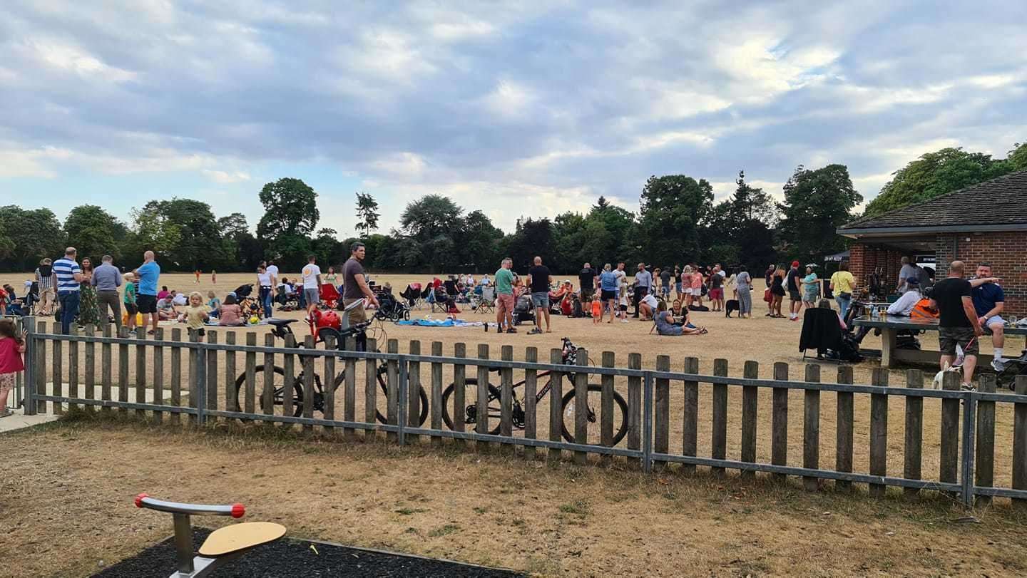 The pop-up pub on Friday, July 29, credit: Peg Legge