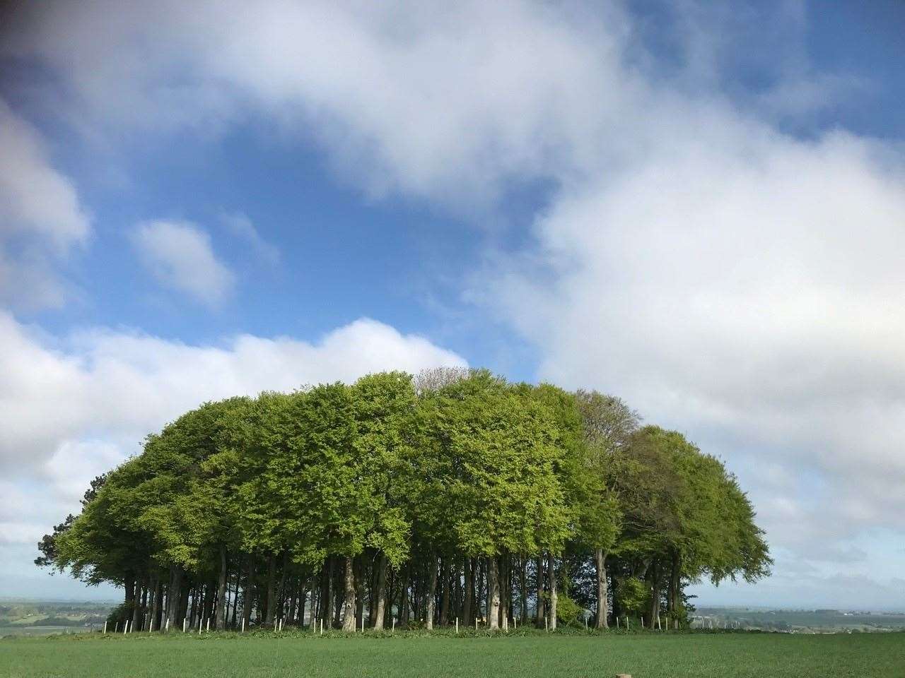 David Hatfull had little time to stop to photograph the Ridgeway scenery