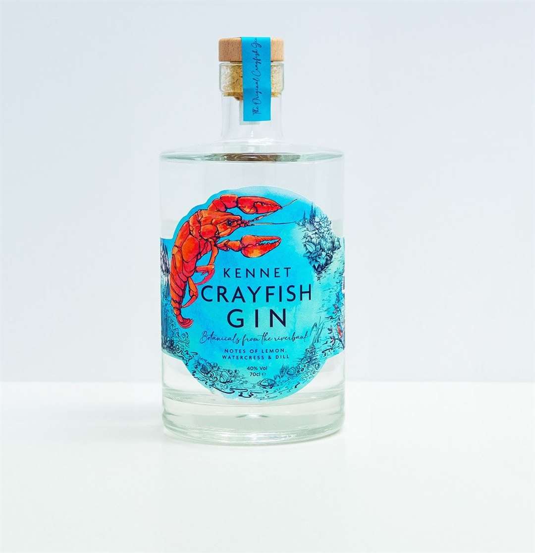 The Kennet Crayfish Company and Hawkridge Distillers launch Kennet Crayfish Gin