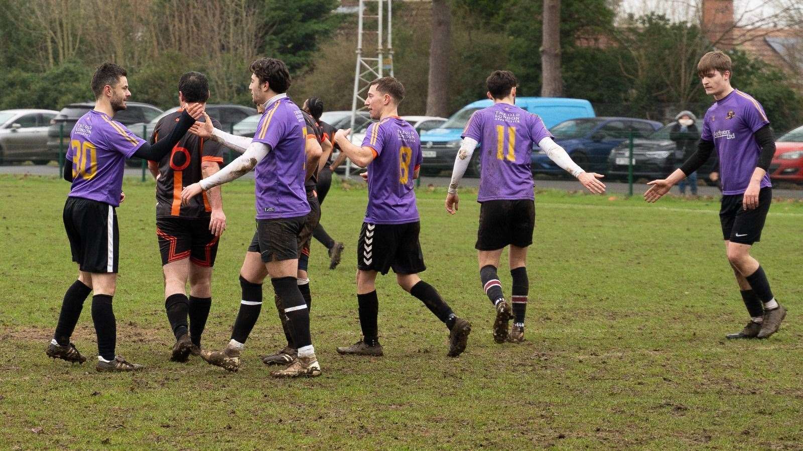 NWX in a recent clash with Plough on the Green in Newbury Sunday League - Photo: @ciaranquinnedits