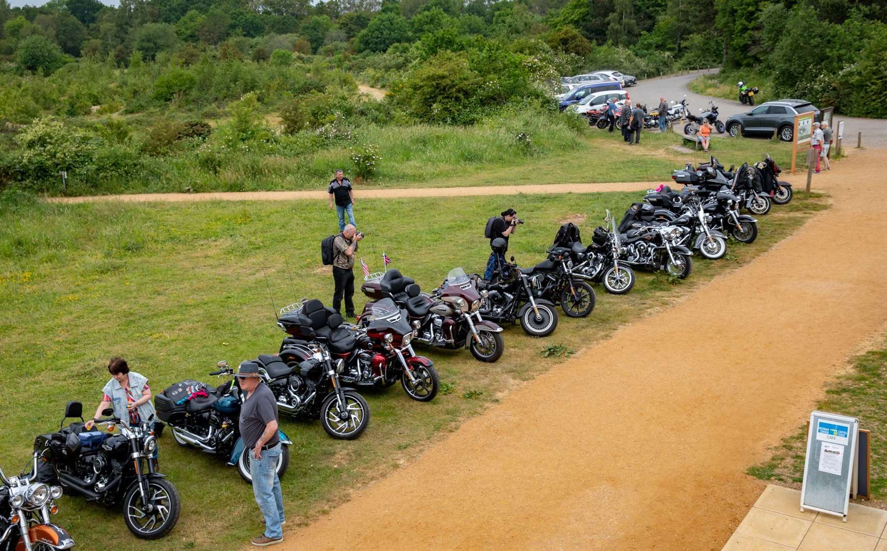 Harley Davidson Thames Valley Chapter visited Greenham Control Tower on Saturday, June 10 Photos: © Lee Sainsbury / Oxygen Photography
