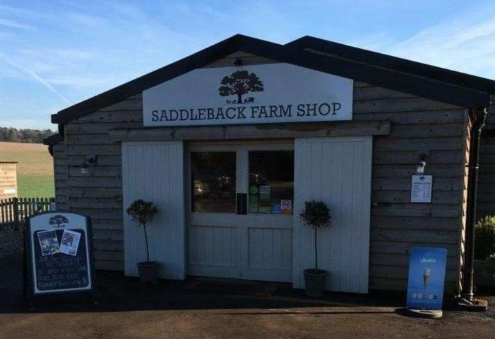 Saddleback Farm Shop, between Brightwalton and Farnborough