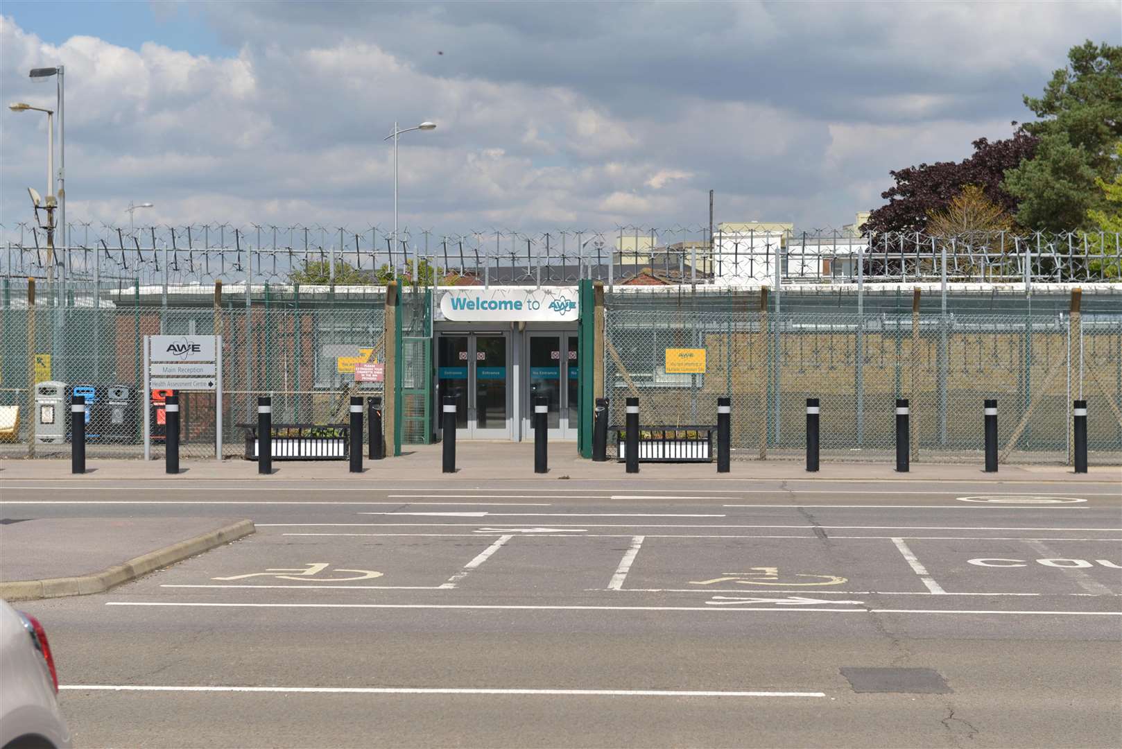 Main gate AWE Aldermaston