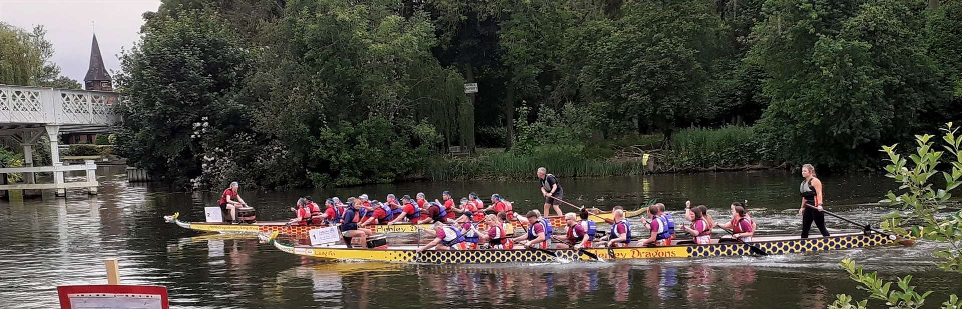Come join Pangbourne's Dragon Boat Racing