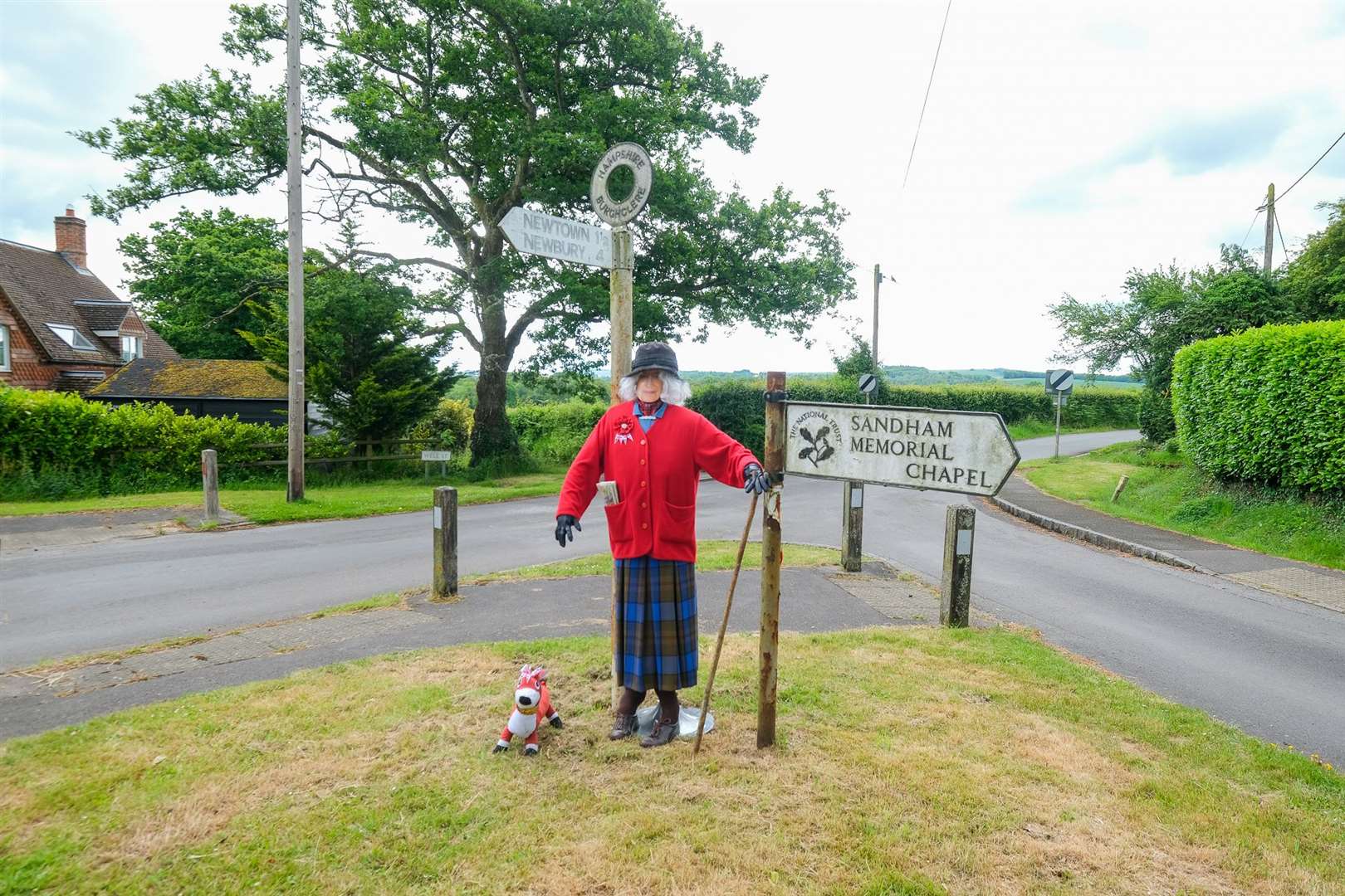 Burghclere Jubilee Scarecrow Trail. (57051976)
