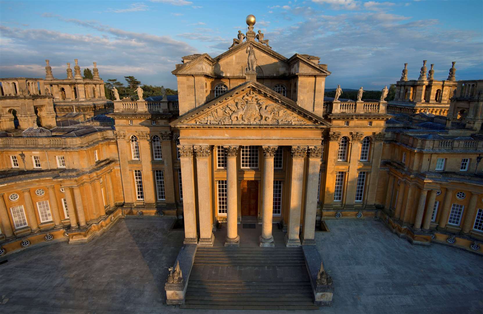 Blenheim Palace Great Court