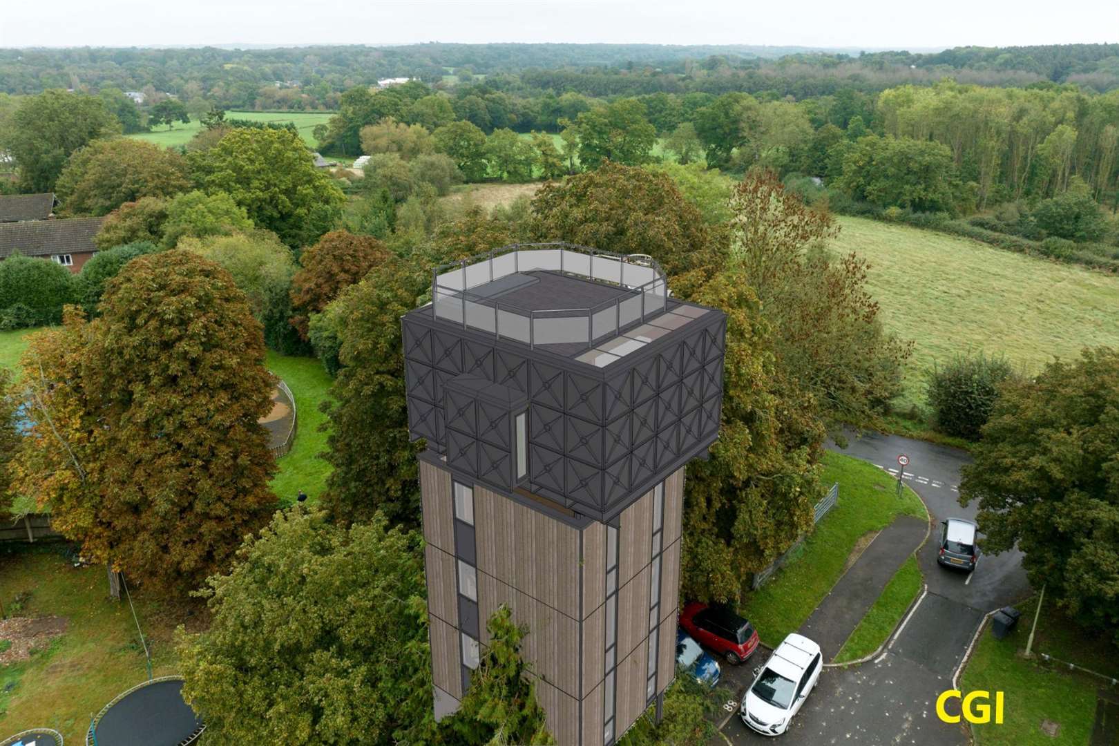 What the property could look like once redevelopment is complete, credit: Savills