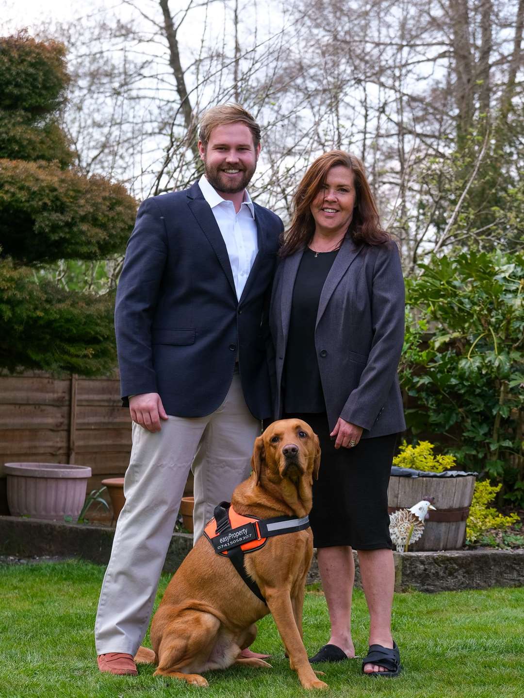 easyProperty – Kieron Coleman and Sharon Coleman with Deano