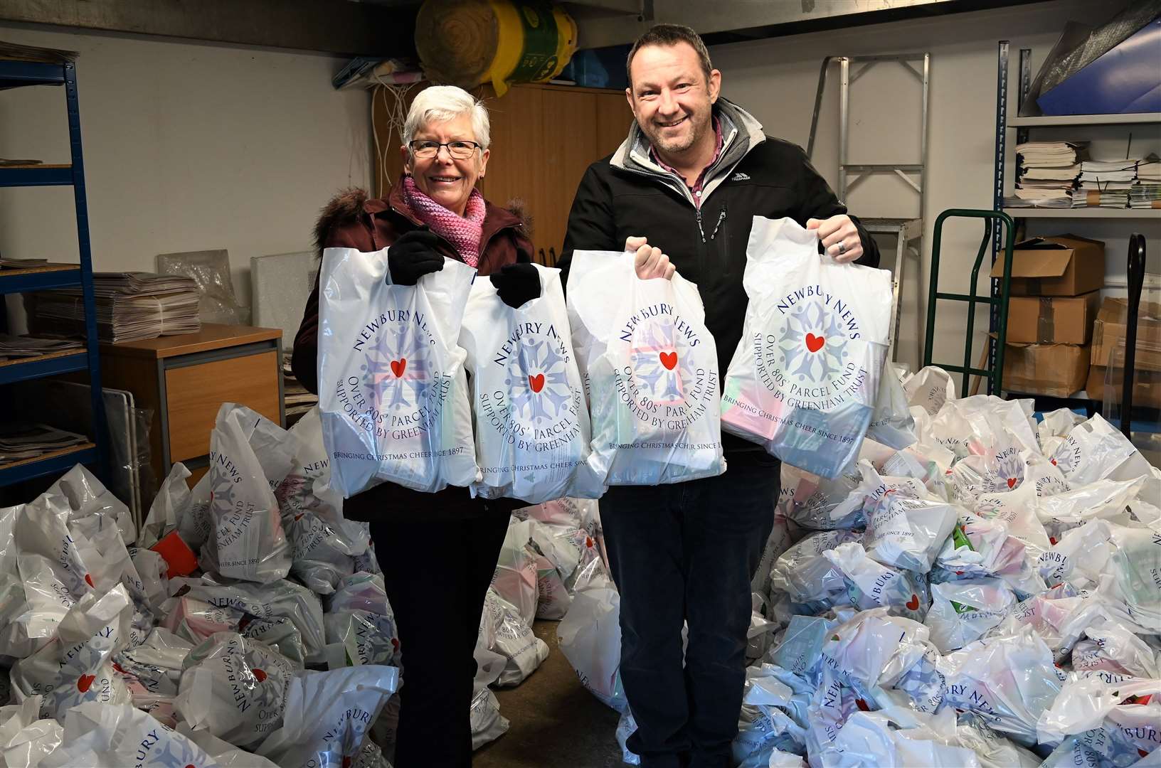 Sue Kitchener and Phil Kinzett-Evans, from Rotary