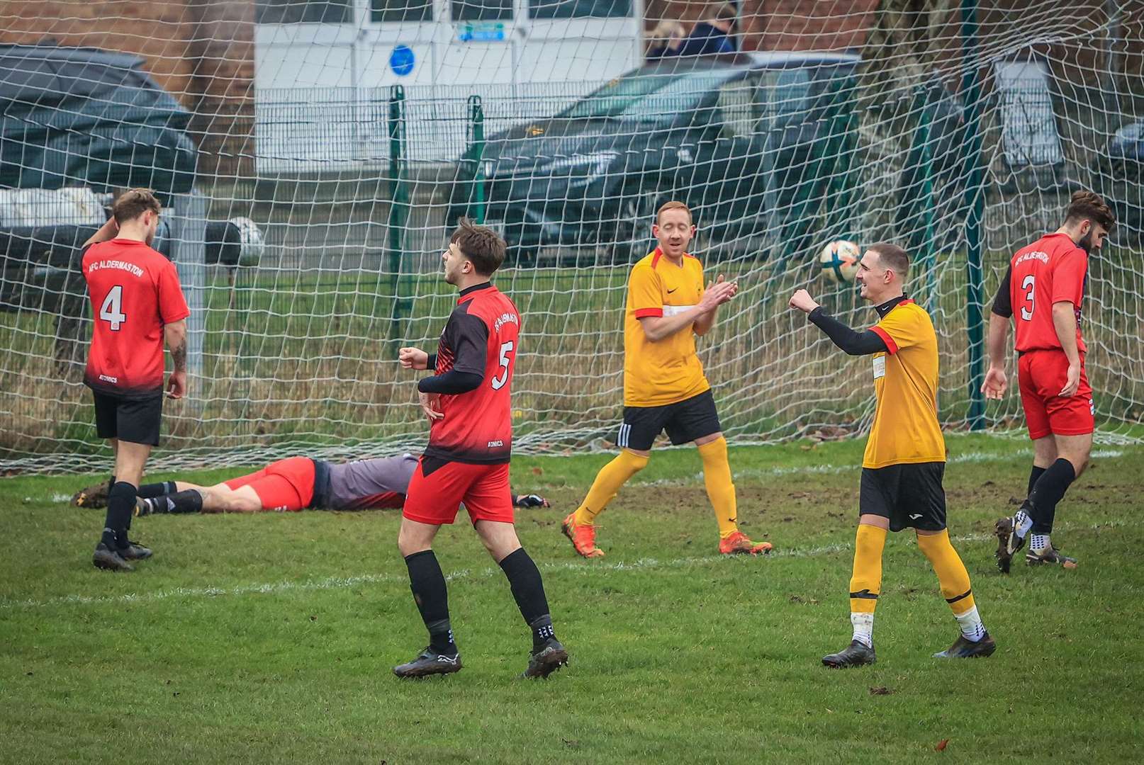 Kingsclere beat AFC Aldermaston in Newbury Sunday League - Photo: Wilf Springer