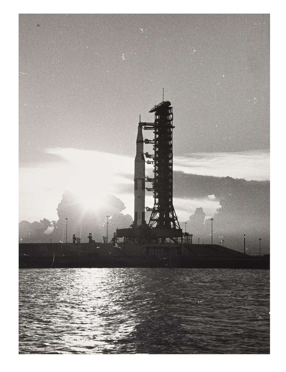 Among the highlights of his collection is a vintage gelatin silver print titled Lift Off showing the launch of Apollo 13, on April 11, 1970, which is estimated to fetch £300-£500 (lot 289)