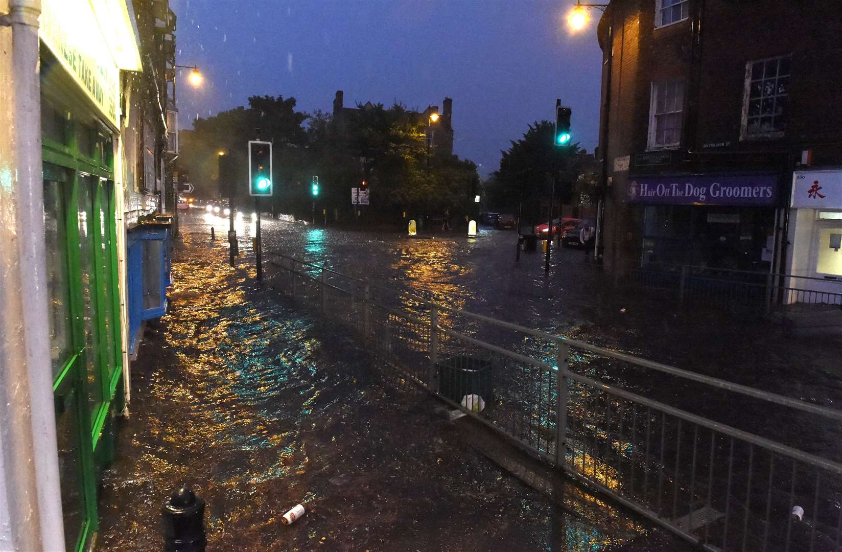 Thunderstorms in Newbury 2016